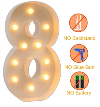 Giant Number Balloon Filling Box Birthday Balloon Frame Birthday Party Decorations Kids Wedding Anniversary Decor Baby Shower