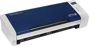 Xerox Duplex Portable Document Scanner, Xerox Duplex Portable Scanner, Blue & White