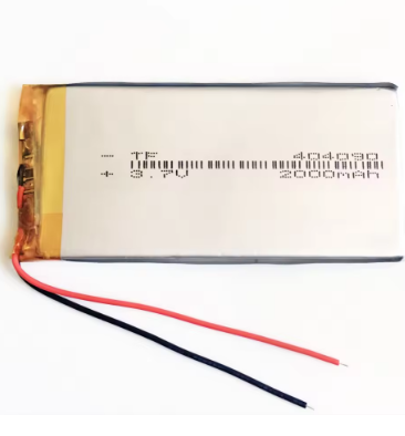 3.7V 2000mAh Lipo Polymer Lithium Rechargeable Battery For Mobile phone GPS Navigator DVD Recorder Headset E-book Camera 404090