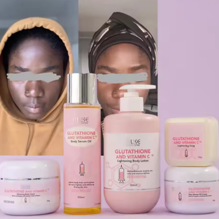 AILKE Lighten Remove Black Spots Facial Skin Care Lotion, Moisturizing Cream Body Glutathion Vitamin C Dark Skin Face New Range