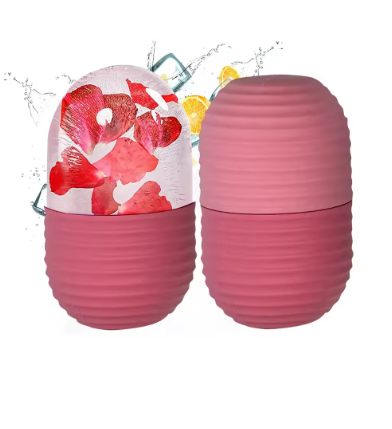 Silicone Ice Facial Roller Face Lifting Contouring Tools Ice Cube Trays Ice Globe Balls Eye Body Massager Beauty Skin Care Tool
